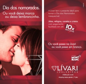 Flyer Lívari Namorados